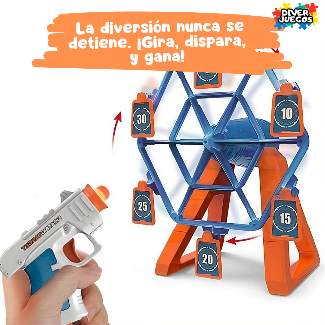 Mega Disparo Giratorio💥🎡