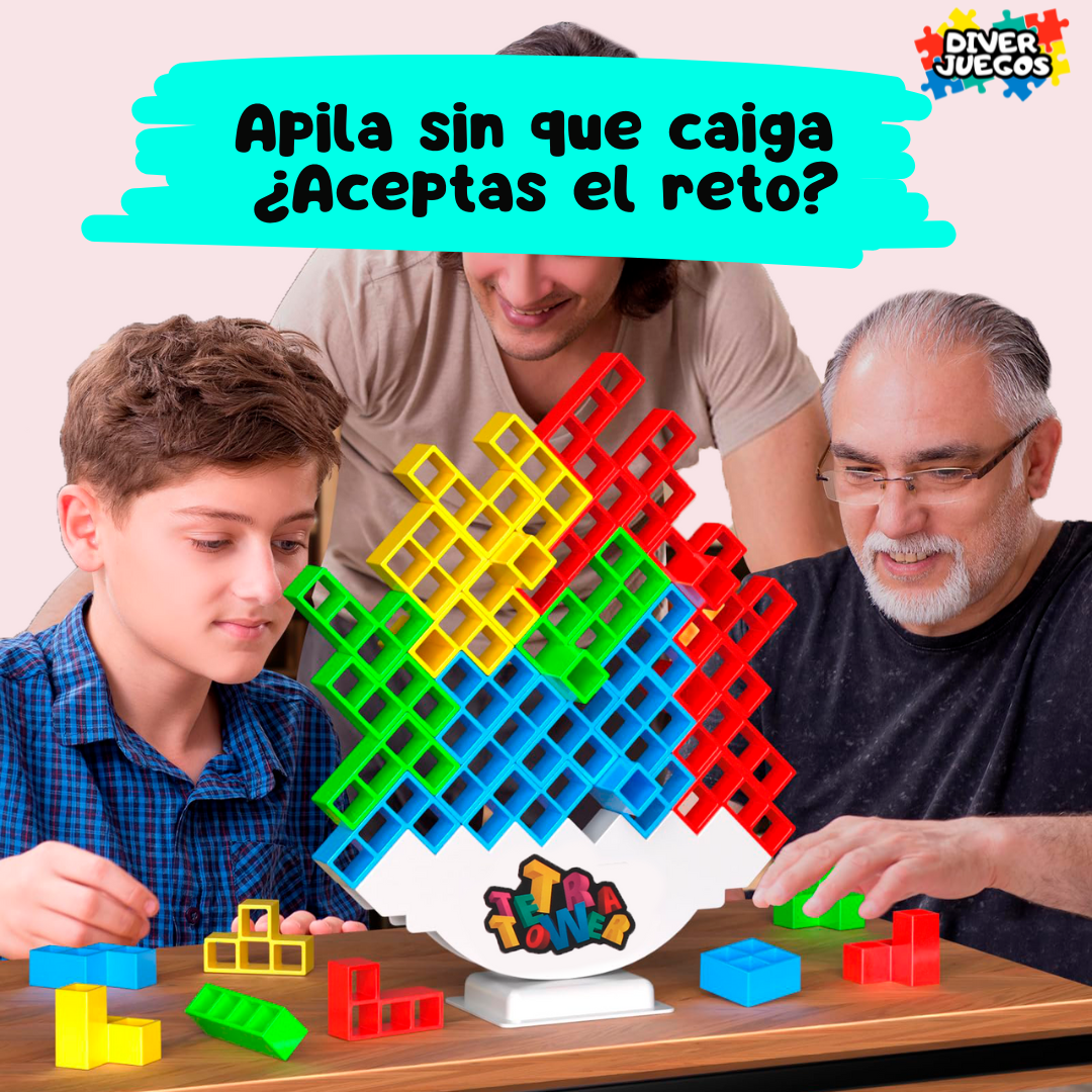 Tetra Tower 🧩⚖️