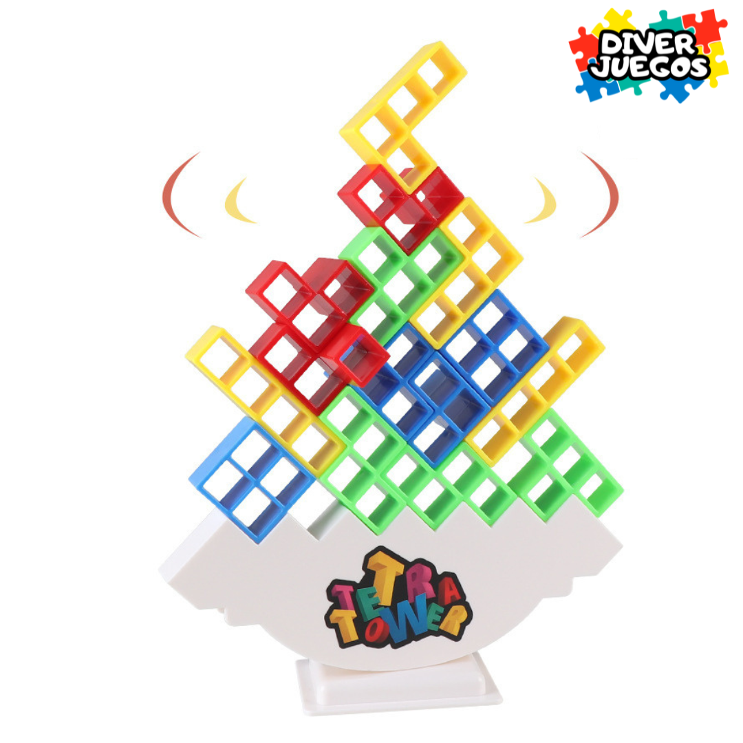 Tetra Tower 🧩⚖️